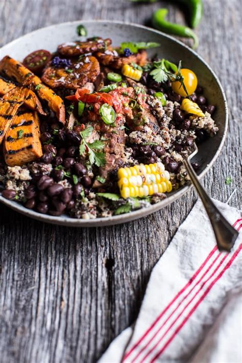 Baked sweet potato fries are one of the dishes we have on a weekly basis. Brazilian Steak and Grilled Sweet Potato Fry Quinoa Bowl ...