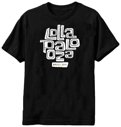 Lollapalooza has also featured visual arts, nonprofit organizations, and political organizations. Camiseta - lollapalooza 2018 no Elo7 | CMG ARTS (AA8DEC)