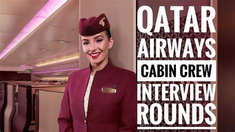 Maybe you would like to learn more about one of these? Qatar Airways Cabin Crew Interview Rounds - YouTube