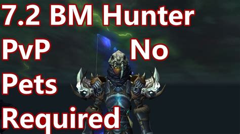 WoW - 7.2 Beast Mastery Hunter PvP - No Pets Required ...
