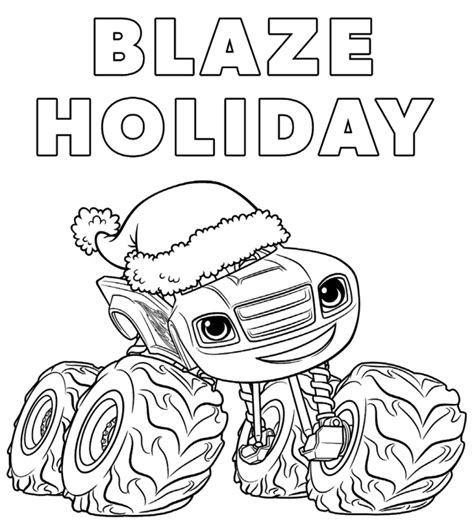 Be it just a school activity, a weekend afternoon, or the christmas holiday, you will find the perfect truck coloring sheet here. Top 31 Blaze And the Monster Machines Coloring Pages