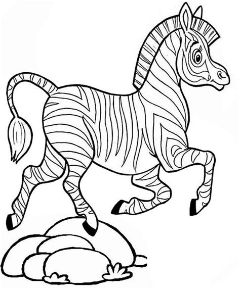 By coloring the free coloring pages, find your favorite zebra. 8 Best Zebra Coloring Pages for Kids