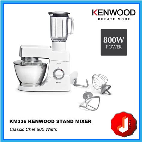 Having done it the hard way (!) it is dead easy. Kenwood Stand Mixer Classic Chef KM336 800 Watts | Shopee ...