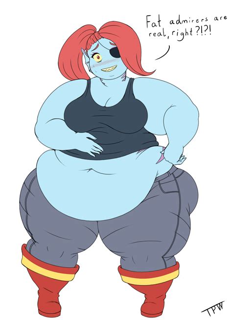 Undyne by ThePervertWithin | Body Inflation | Know Your Meme