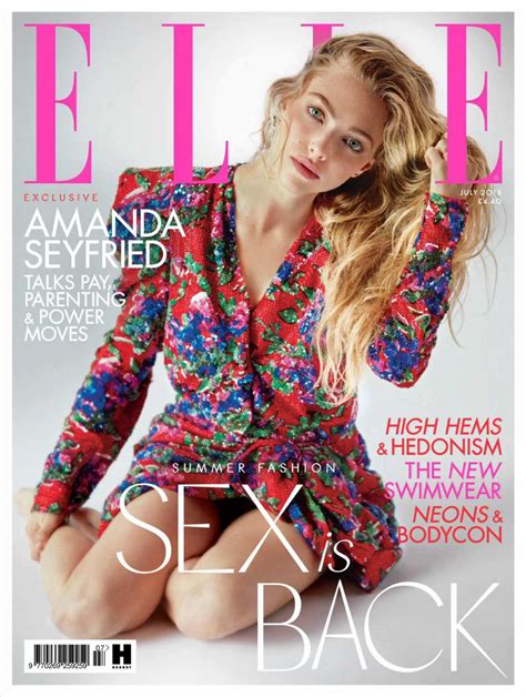 Born and raised in allentown, pennsylvania. Amanda Seyfried - Elle UK July 2018