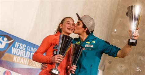 Janja garnbret (born march 12, 1999) is a slovenian rock climber and sport climber who has won multiple lead climbing and bouldering events. Janja Garnbret in Domen Škofic, najboljši plezalni par(ček ...