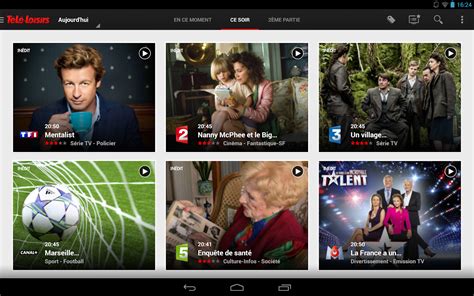 Sur ordinateur, tablette ou téléphone, parcourez les. Programme TV par Télé Loisirs - screenshot