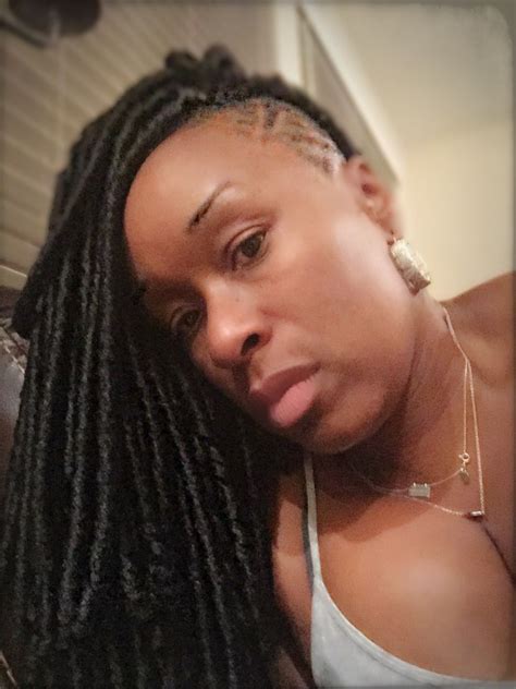 Curls have a soft look about them due to their curved nature and soft appearance to the eye. Shaved sides and soft dread hair (With images) | Dread hairstyles, Natural hair styles, Hair styles