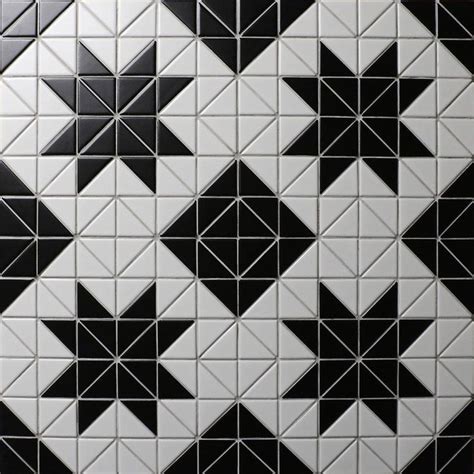 Maybe you would like to learn more about one of these? Merola Tile Tre Blossom White with Black 10-3/4 in. x 10-3 ...