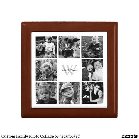 All jewelry brands charter club effy givenchy inc international concepts kate spade new york kendra scott le vian michael kors swarovski. Custom Family Photo Collage Jewelry Box | Zazzle.com ...