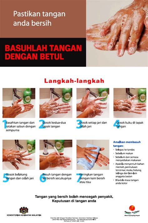 Berikut 9 langkah mencuci tangan yang benar menurut who: 7 Langkah Basuh Tangan Dengan Betul - SHALIMAR YUSOF