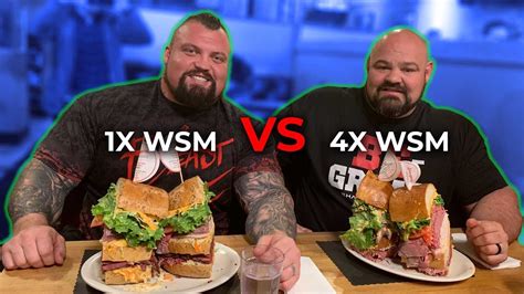 Normally, where we finish our tour if someone wants to stay and listens to more information about the cuban exile art, feel free to stay around. Eddie Hall And Brian Shaw VS 18lbs Of Sandwiches - Fitness ...