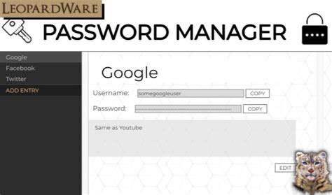 Modern technology and social media has hacked everyone's lives. Password Manager Application Template - Source code for sell