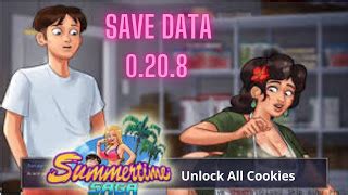 First of all download summertimesaga 0.20.9 save data [download link of save data is go to internal memory / android/ data/ and then paste that in the folder. Summertime saga v0.20.8 Save Data 100 % Unlock All Cookie ...