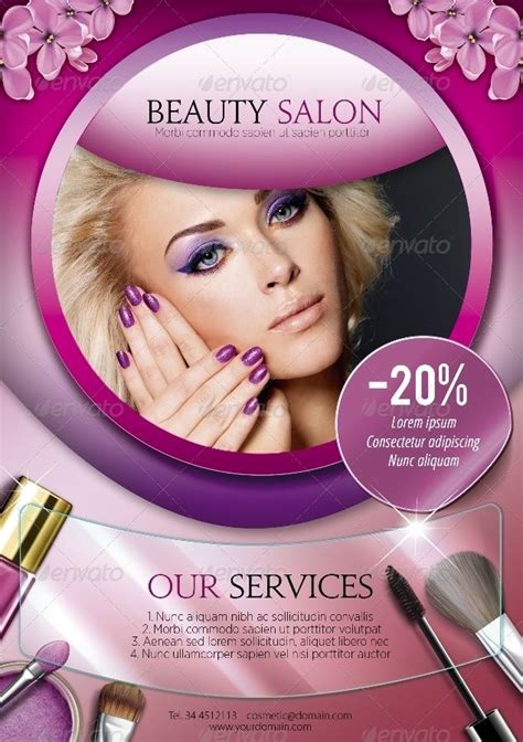 Finally the gov announced beauty salons now available to offer face treatments. A5 Beauty Salon Flyer - 3 in 1 | Beauty salon posters ...