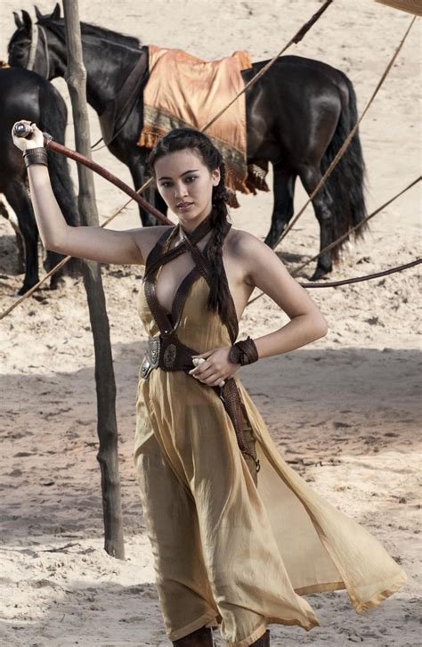 Makeup artist (1 episode, 2011). Jessica Henwick as Nymeria Sand in Game of Thrones ...