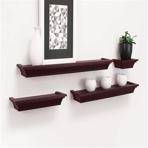 Check spelling or type a new query. Modern Set Of 4 Wall Mount Shelf Floating Decor Shelves Furniture High Quality | eBay