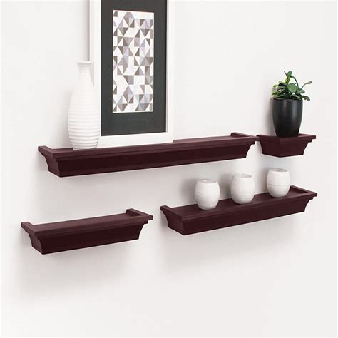 Maybe you would like to learn more about one of these? Modern Set Of 4 Wall Mount Shelf Floating Decor Shelves Furniture High Quality | eBay