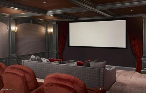 Framing basement wall cost factors. Leslie McElwreath | Home theater rooms, Home theater decor ...