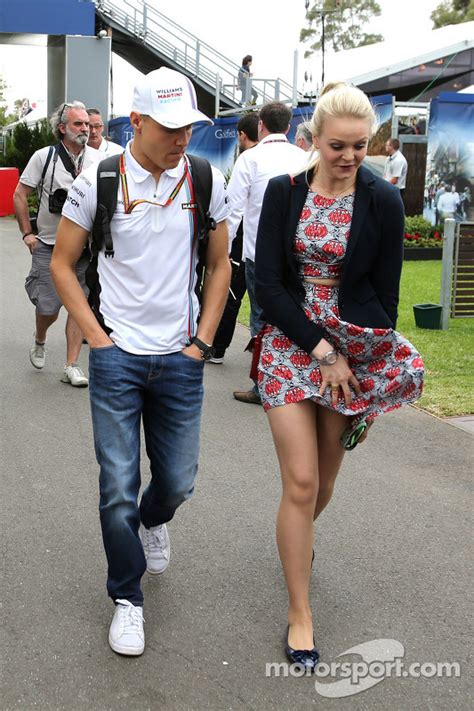 Valtteri bottas and emilia got married in 2016 (image: Valtteri Bottas, 15 at Australian GP