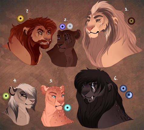 But lion is a bit different Lion adopt. CLOSED: by BeeStarART | Lion king art, Lion drawing, Anime animals