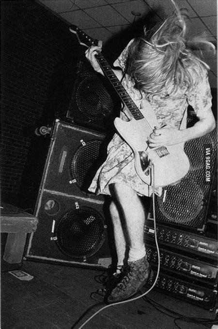 Despite financial restraints, the couple lived. Kurt cobain performing in a dress | Nirvana, Kurt cobain, Nirvana kurt cobain