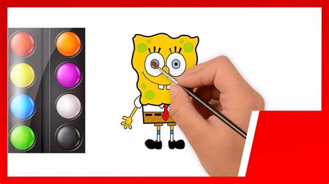 Learn how to draw step by step in a fun way! how to draw spongebob step by step for beginners - YouTube