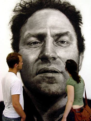 Erwiderte blicke, regards échangés, reciprocated looks. Chuck Close; Realism in art and design has been inspired ...