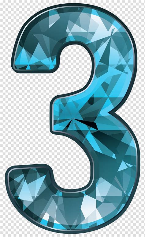 Number 3 clipart design, Number 3 design Transparent FREE ...
