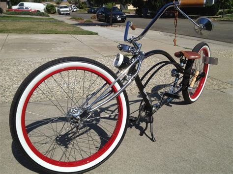 These machines look cool (and occasionally weird) even standing still. Perha a tricked out stretch cruiser is the way to go ...