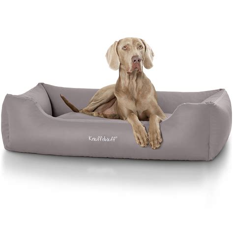 Dog beds are convenient places for the rest of your pet. Knuffelwuff Artificial Leather Dog Bed Sidney XXL 120 x ...