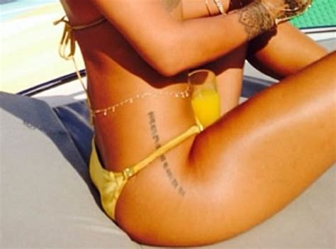 See more ideas about star tattoos, tattoos, tiny tattoos. A Guide To Rihanna's Tattoos: Her 25 Inkings And What They ...