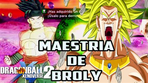 They have to be taught. Dragon Ball Xenoverse 2: Maestro Broly Entrenamiento ...