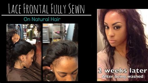 Are they any curlies that live in los angeles, california? Lace frontal Sew in Weave on Natural hair! - No Glue - Los ...