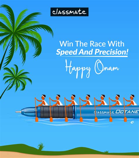 Counted amongst one of the most important festival of kerala, onam is celebrated with great pomp and show in the month of. Classmate Digital Advert By : Onam Wishes | Ads of the World™