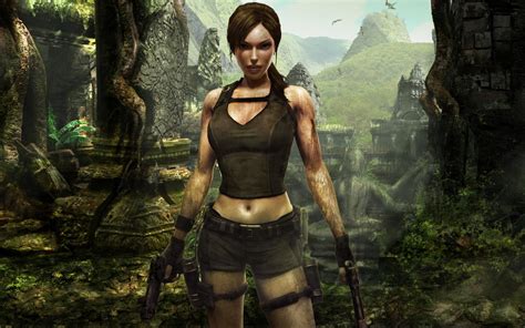 Wallpaper : forest, video games, concept art, jungle, Lara Croft, Tomb ...