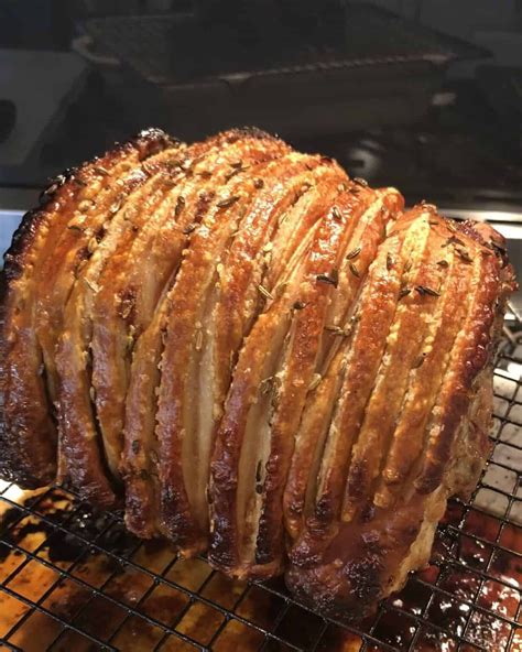 Pierce the meat with a sharp knife in several places and press the garlic paste into the openings. Pin on Pork belly recipes crispy