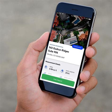 Without a doubt a great free measurement app for builders that will ease this tedious task from the comfort of your phone. EagleView App - EagleView