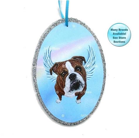 Great savings & free delivery / collection on many items. Bulldog Ornament Bulldog Angel English Bulldog Bull Dog ...