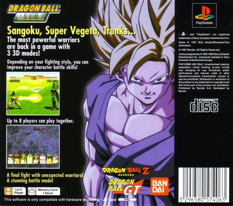 Job creation problems with your order?. Dragon Ball GT: Final Bout (1997) PlayStation box cover art - MobyGames