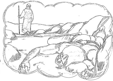 The parable of the lost coin. Coloring Pages - Parable of the Good Samaritan