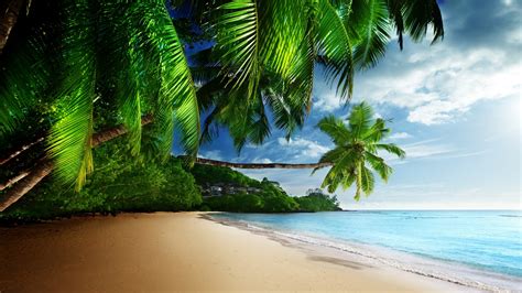 .4k,ultra hd,fond d'écran pour pc, ordinateur portable, ipad, mac, ios, fond d'écran android. Tropical Beach 4K Ultra HD Wallpaper 3840x2160