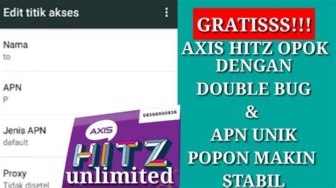 Cara internet gratis ini hanya bisa untuk pengguna axis saja ya, jadi untuk kalian yang menggunakan provider lain tunggu saja tutorial dari saya selanjutnya, oke? Internet Gratis Axis - Cara Mendapatkan Kuota Gratis Axis ...