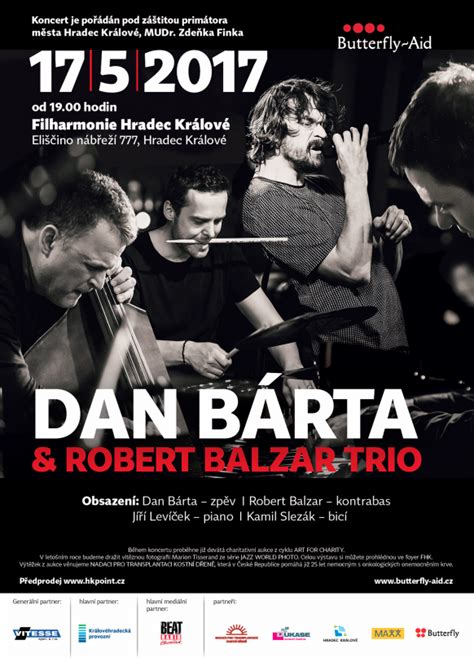 Изучайте релизы dan bárta на discogs. DAN BÁRTA A ROBERT BALZAR TRIO | Projekty | Butterfly-Aid