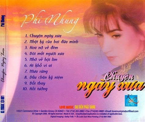 Find top songs and albums by phi nhung including yeu em tu be (feat. Phi Nhung - Chuyện ngày xưa - Cửa hàng đĩa CD | Đĩa MD ...