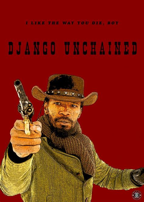 Django unchained poster done for my a level art course. Django Unchained Movie Poster in 2020 | Poster prints ...