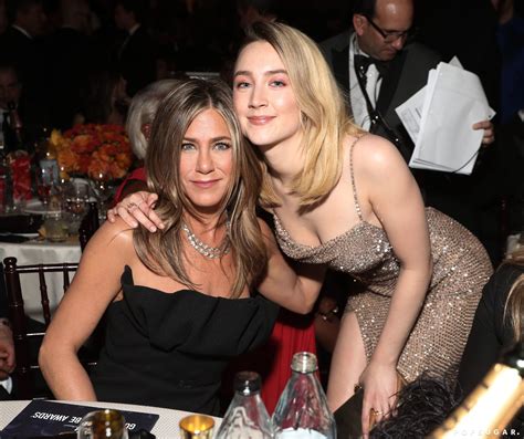 Jennifer aniston was born in sherman oaks, california, to actors john aniston and nancy dow. Jennifer Aniston and Saoirse Ronan at the 2020 Golden ...