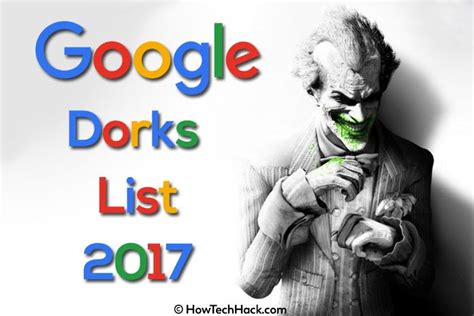 A google dork query, sometimes just referred to as a dork, is a search string that uses advanced search operators to find information that is not readily. Google Dorks List 2020 | Google, Tech hacks, Tech news