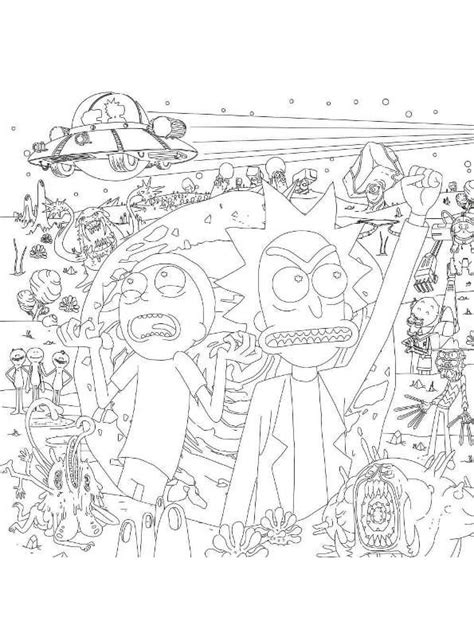 Jun 24, 2021 · get your game on with this clever rick and morty puzzle featuring rick, morty, pickle rick, squanchy, birdperson, and mr. Kids-n-fun.de | Malvorlage Rick und Morty Rick and Morty 10