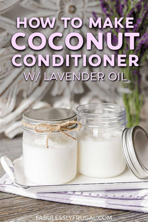 This conditioner also has the smoothening properties of shea butter, and glycerine prevents split ends by nourishing the ends of your hair. DIY Coconut Oil Conditioner Recipe - Fabulessly Frugal in ...